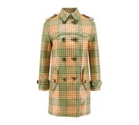 Burberry - Trench-coat Madras Summerside - Femme - Manteaux - Multicolore - Taille: 36 FR