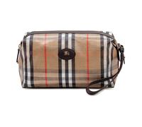 Burberry - Trousse de voyage Highlands - Homme - Sacs - Beige - Taille: ONE Size