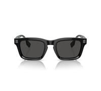 Burberry Lunettes de soleil Homme BE4403 Acétate Noir Verres Gris foncé Calibre 51