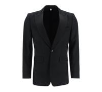 Burberry - Veste de smoking à détails jacquard - Homme - Costumes - Noir - Taille: L