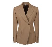 Burberry - Veste Tailleur en Laine - Femme - Vestes - Brun - Taille: 38 FR
