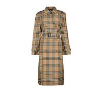 Burberry - Vintage Check Trench Coat - Femme - Manteaux - Beige - Taille: 34 FR