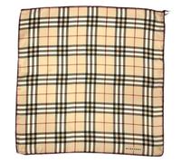 Burberry Vintage - Foulard en soie Pre-owned - Femme - Pre-owned - Beige - Taille: ONE Size