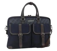 Burberry Vintage - Pre-owned Canvas Briefcase - Femme - Pre-owned - Noir - Taille: ONE Size