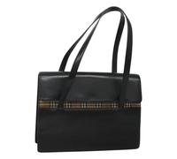 Burberry Vintage - Pre-owned Cuir sacs-ports-paule - Femme - Pre-owned - Noir - Taille: ONE Size