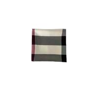Burberry Vintage - Pre-owned Écharpe en soie à rayures et carreaux - Femme - Pre-owned - Beige - Taille: ONE Size