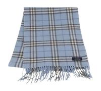 Burberry Vintage - Pre-owned Écharpe Vintage - Femme - Pre-owned - Bleu - Taille: ONE Size