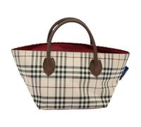 Burberry Vintage - Pre-owned Nova check blue label - Femme - Pre-owned - Beige - Taille: ONE Size