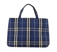 Burberry Vintage - Pre-owned Nova check tote - Femme - Pre-owned - Bleu - Taille: ONE Size