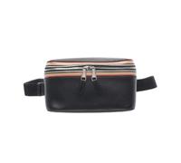 Burberry Vintage - Sac banane en cuir Pre-owned - Homme - Pre-owned - Noir - Taille: ONE Size