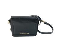 Burberry Vintage - Sac bandoulière en cuir Pre-owned - Femme - Pre-owned - Noir - Taille: ONE Size