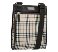 Burberry Vintage - Sac Bandoulière en Toile Pre-owned - Femme - Pre-owned - Beige - Taille: ONE Size