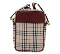 Burberry Vintage, unisex, Pre-owned, Beige, Taille: ONE Size Sac bandoulière Pre-owned Nova Check