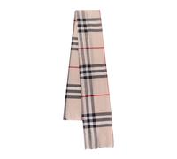 Burberry - Wide Check Wool-Silk Scarf - Homme - Accessoires - Multicolore - Taille: ONE Size