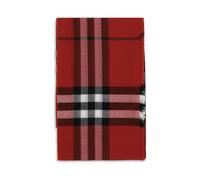 Burberry - Wool Check Wide Scarf - Femme - Accessoires - Multicolore - Taille: ONE Size