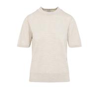 Burberry - Wool Top - Femme - Pulls - Beige - Taille: 38 FR