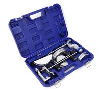 Burcgina CT-999RF Cintreuse de tube à cliquet pour tuyau de réfrigération de 10 à 22 mm Diamètre extérieur 90° Bleu