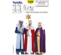 Burda 2438 Patron de Couture Costume Déguisement étoile Singer (Kids, Taille 104-164) Niveau 1 Super Easy
