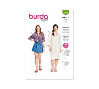 Burda 5733 Robe Chemisier Femmes' Couture Motif Tailles 10 - 22 Skill: Facile