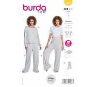 Burda 5853 Patron de couture pour femme Taille 34-44 Niveau 3