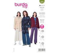 Burda 5976 Patron de couture pour femme Taille 34-48 Niveau 1