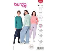 Burda 5979 Patron de couture pour femme Taille 34-48 Niveau 1 pour débutant