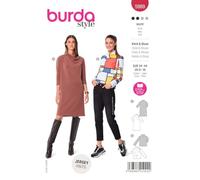Burda 5989 Patron de couture pour femme Taille 34-44 Niveau 2