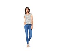 Burda - 6501 - Patron de couture - Top col en V et ourlet volant (femme, taille 34-46) - Niveau de difficulté : 2