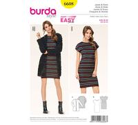 Burda B6608 Patron de Couture Veste et Robe Papier Blanc 19 x 13 x 1 cm