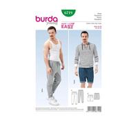 Burda 6719 Patron de Pantalon Blanc