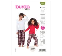 Burda 9250 Coordonnées Pantalon Hauts Couture Motif Tailles 4-10 Skill : Super