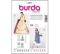 Burda B2479 Patron de Couture Impératrice et Lavandière 19 x 13 cm, 36-46