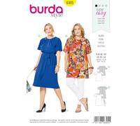 Burda B6305 Patron de Couture, Papier, Blanc, 46-60