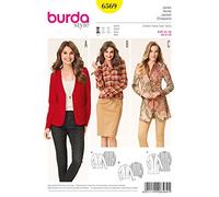 Burda B6569 Patron de Couture Veste Papier Blanc 19 x 13 x 1 cm