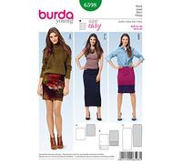 Burda B6598 Patron de Couture Jupe Papier Blanc 19 x 13 x 1 cm