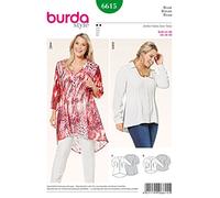 Burda B6615 Patron de Couture Chemisier Papier Blanc 19 x 13 x 1 cm