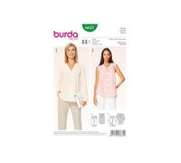 Patron Burda 6632 Tunique du 34 au 44 -