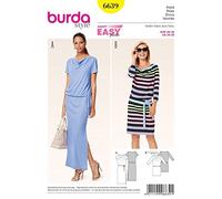 Burda B6639 Patron de Couture Robe Papier Blanc 19 x 13 x 1 cm