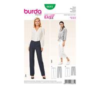 Patron Burda 6681 Pantalon du 36 au 50 -