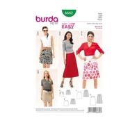 Burda Style – Patron de couture 6682 Jupe du 36 au 50 – Papier blanc 19×13×1 cm