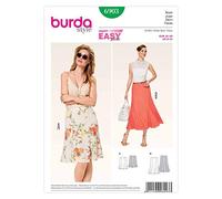 Burda B6903 Patron de Couture Jupe 19 x 13 cm, 34-50