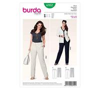 Burda Style - Patron de couture B6952 - Pantalon 19 x 13 cm - Tailles 44-60