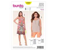 Burda B6969 patron de couture,BLANC-13X20 CM