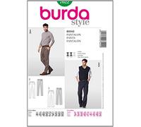 Burda B7022 Patron de Couture Pantalon 19 x 13 cm Blanc 44-60