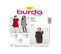 Burda Style Patron de couture B7137 Robe 19 x 13 cm Taille 36-54