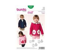 Burda B9425 Patron de Couture Veste Enfant 19 x 13 cm