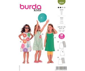 Burda B9544 Patron de Couture Robe 19 x 13 cm