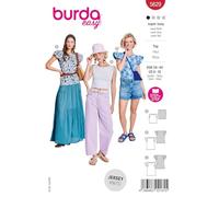 burda easy #5629 Patron de couture en papier pour femme Taille 34-44 Niveau de couture : super facile