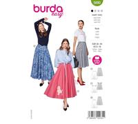 burda easy Patron de couture pour jupes cloches pour femme #5690 Taille 34-44