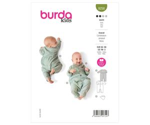 Burda Enfants 9258 Bébés Combinaison Babygrow Couture Motif Âges 1m-3 An Skill :